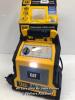 *CAT 1200AMP JUMP STARTER, PORTABLE USB CHARGER AND AIR COMPRESSOR / POWERS UP / GOOD CONDITION
