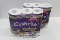 *2X CUSHELLE ULTRA QUILTED TOILET TISSUE [2976]