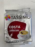 *TASSIMO COSTA AMERICANO COFFEE CAPSULES