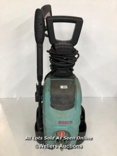 BOSCH PRESSURE WASHER / POWERS UP / WELL USED