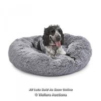 *SILENTNIGHT CALMING DONUT PET BED - SMALL/MEDIUM - TO BE COLLECTED FROM HOMESTEAD FARM / NEW [2948]