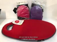 NEW BURGON & BALL KNEELER WITH TWO SETS OF KNEE PADS