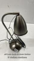 *JOHN LEWIS CHELSEA TABLE LAMP / CHROME / MINIMAL SIGNS OF USE, UNTESTED