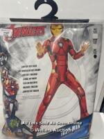 RUBIE'S OFFICIAL MARVEL AVENGERS IRON MAN CLASSIC CHILDS COSTUME, LARGE [3064]