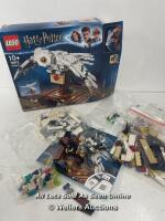 *LEGO 75979 HARRY POTTER HEDWIG THE OWL DISPLAY MODEL WITH MOVING WINGS / LOOSE IN BOX [3064]