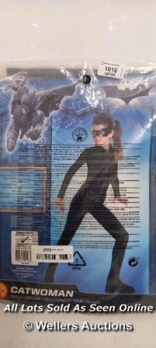 RUBIE'S OFFICIAL DC COMICS BATMAN CATWOMAN KIDS COSTUME CHILD, SMALL 3-4 YEARS [3064]