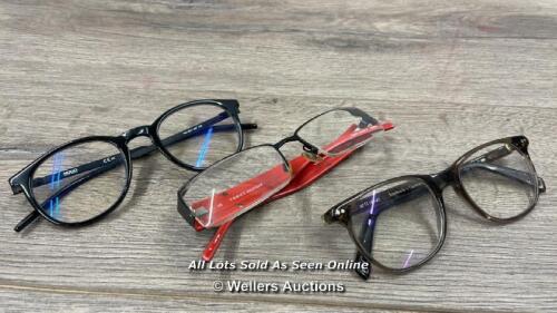 *X3 FRAMES GLASSES INCL. HUGO BOSS, TOMMY HILFIGER AND LUNOR