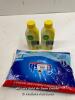 *2X DETTOL WASHING MACHINE CLEANER / AND BAG OF FINISH SALT