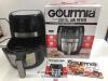 *GOURMIA AIR FRYER 7QT / POWERS UP, WELL USED