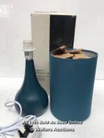 *JOHN LEWIS KRISTY TOUCH LAMP / TEAL / APPEARS NEW OPENED BOX / UNTESTED
