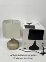 *JOHN LEWIS LAURA TOCH LAMP/APPEARS NEW OPEN BOX/POWERS UP
