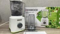 *KENWOOD BLEND-XTRACT 3-IN-1 BLENDER BLP31.D0 / MINIMAL SIGNS OF USE, APPEARS TO HAVE NO POWER / WITH BOX