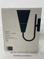 *JOHN LEWIS & PARTNERS LULU 3 ARM CEILING LIGHT, ANTIQUE BRASS / APPEARS TO BE NEW - OPENED BOX / CROME FINISH [3078]