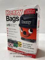 *HENRY VACUUM BAGS / NEW AND SEALED