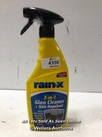 *RAIN-X 2-IN-1 GLASS CLEANER
