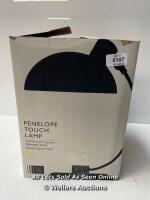 *JOHN LEWIS & PARTNERS PENELOPE TOUCH DESK / APPEARS NEW OPENED BOX / NOT TESTED FOR POWER