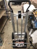 *COSCO 3 IN 1 HAND TRUCK / MINIMAL SIGNS OF USE, PLATFORM AND WHEELS IN GOOD CONDITION