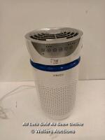 *HOMEDICS AP-T20WTCC-GB TOTAL CLEAN 5-IN-1 AIR PURIFIER / APPEARS NEW / WITHOUT BOX / MISSING BACK PANEL / POWERS UP [2979]