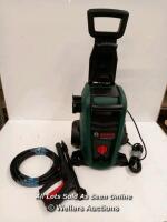 *BOSCH AQUATAK 140 PRESSURE WASHER / POWERS UP & APPEARS FUNCTIONAL / APPEARS NEW OR AS GOOD AS NEW / COMES BOXED [2979]