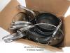 *THE ROCK COOKWARE SET / WELL USED