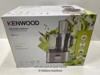 *KENWOOD MULTI PRO FOOD PROCESSOR / POWERS UP AND APPEARS FUNCTIONAL, SIGNS OF USE