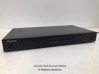 PIONEER BDP-140 BLU-RAY DISC PLAYER / POWERS UP, EJECT FUNCTION IN WORKING ORDER