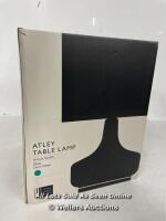 *JOHN LEWIS & PARTNERS ATLEY GLASS TABLE / APPEARS NEW, OPEN BOX