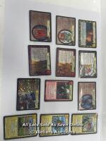 *COLLECTION OF 12 HARRY POTTER TRADING CARDS INCLUDING - DUMBLEDORE'S OFFICE - FOIL 15/140
