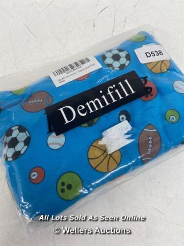 NEW - CHILDRENS DEMFILL 100% COTTON PANTS/ MIXED COLOUR/ SIZE - 7/8 YEARS