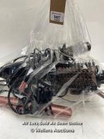 *BAG OF X6 PRE-OWNED CURL TONG AND STRAIGHTHERS INC. BABYLISS