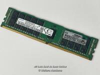 *805351-B21 REF HPE 32GB (1X32GB) DUAL RANK X4 DDR4-2400 CAS-17-17-17 REGISTERED / NEW