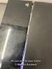 *SONY PLAYSTATION 4 500GB BLACK CONSOLE & CONTROLLER / POWERS UP - NOT FULLY TESTED / SOME SIGNS OF USE / TOP CASING SLIGHTLY LOOSE - 3