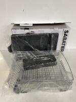 *SABATIER EXPANDABLE DISHRACK / APPEARS NEW, OPENED BOX