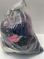 *BAG OF X40 PRE-OWNED SCARFS AND HATS