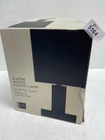 *JOHN LEWIS & PARTNERS SLATER WOOD TOUCH TABLE LAMP / APPEARS TO BE NEW - OPENED BOX