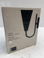 *JOHN LEWIS & PARTNERS LULU 3 ARM CEILING LIGHT, ANTIQUE BRASS / APPEARS TO BE NEW - OPENED BOX / CROME FINISH