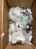 *JOHN LEWIS & PARTNERS BETHANY CHANDELIER, 6 LIGHT / APPEARS TO BE NEW - OPENED BOX / UNTESTED FOR POWER / CRYSTALS NOT CHECKED