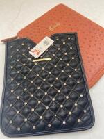 NEW HARRODS TABLET CASE AND JANE NORMAN TABLED COVER QUILTED DIAMANTE, WITH TAG