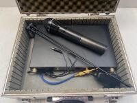 PROFESSIONAL BEYERDYNAMIC NE170 MICROPHONE WITH TRUE DIVERSITY RECEIVER / TRANSMITTER, WITH CABLES, IN FLIGHT CASE, TESTED AND WORKING