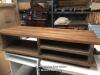 *NEW ORGIN WOOD TV STAND ( HAZO4282.38015454) / ALL ITEMS TO BE BOOKED AND COLLECTED FROM HOMESTEAD FARM - 2