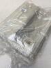 2 BRAND NEW PACKS OF 2 CLEAR GARMENT COVERS