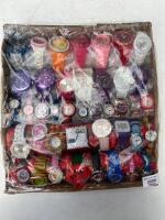 BOX OF 41 X ASSORTED CHILDRENS WATCHES