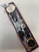 3X MIXED WATCHES INCL. BELLINI