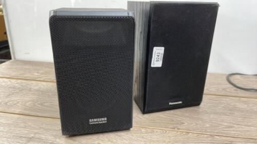 *SAMSUNG & PANASONIC HOME CINEMA SPEAKERS / APPEAR IN GOOD CONDITION