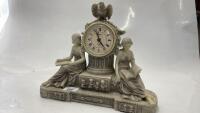 REPRODUCTION VICTORIAN STYLE CLOCK