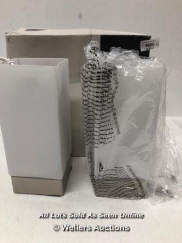 *JOHN LEWIS & PARTNERS MITCH TOUCH LAMPS, SILVER, SET OF 2 / MINIMAL SIGNS OF USE