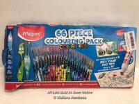 *MAPED MONSTER COLOURING PENCILS / OPENED BOX