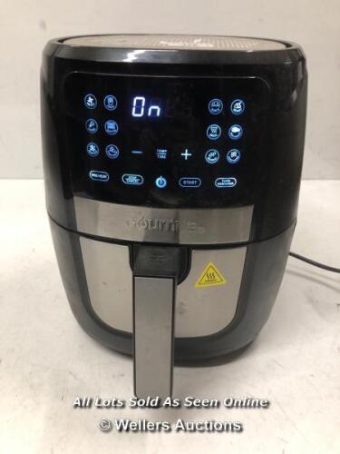 *GOURMIA AIR FRYER / POWERS UP / USED