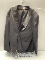 *X1 NEW M&S LUXURY REGULAR FIT SUIT JACKET SIZE: 52 AND X1 NEW M&S LUXURY TROUSER SIZE: W36-L31 [132-27/06]