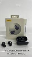 *JABRA ELITE 3 WIRELESS EARBUDS / POWERS UP, NOT FULLY TESTED - MAY NEED A CHARGE
